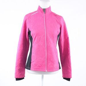 Saucony bright pink black jacket S